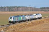 Vossloh Eurolight + Vectron + Vossloh Euro 3200