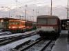 811.013 ZSSK v žst. Žilina, v popředí přípojný vůz 011.899, foto: Juraj Kováč