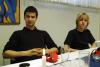 Dan Forejtar a Matěj Grék – předání cen Fotosoutěže 2009, foto: Josef Petrák