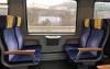 Čtveřice sedadel ve voze Bpm RegioJet, třída Low Cost, foto: Juraj Kováč
