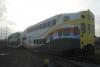 První vůz SunRail na cestě do Plattsburghu na dokončení montáže, foto: SunRail
