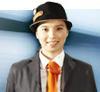 Průvodčí společnosti THSRC (Taiwan High Speed Rail Corporation)