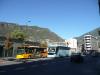 Autobus na lince Exprés poblíž městského parku v Andorra la Vella, foto: Tomáš Kraus
