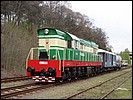 T 669.1 s požárním vlakem