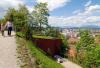 Lanovka na lublaňský hrad, foto: Petr Šmídek