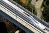 Provozní Maglev série L0 se kterým začaly koncem srpna 2013 zkoušky na nové trase dlouhé 42.8 km, foto: archiv autora