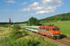 Ex129 Hradčany v čele s 151.019 u Hranic na Moravě, foto: Jan Lachnit